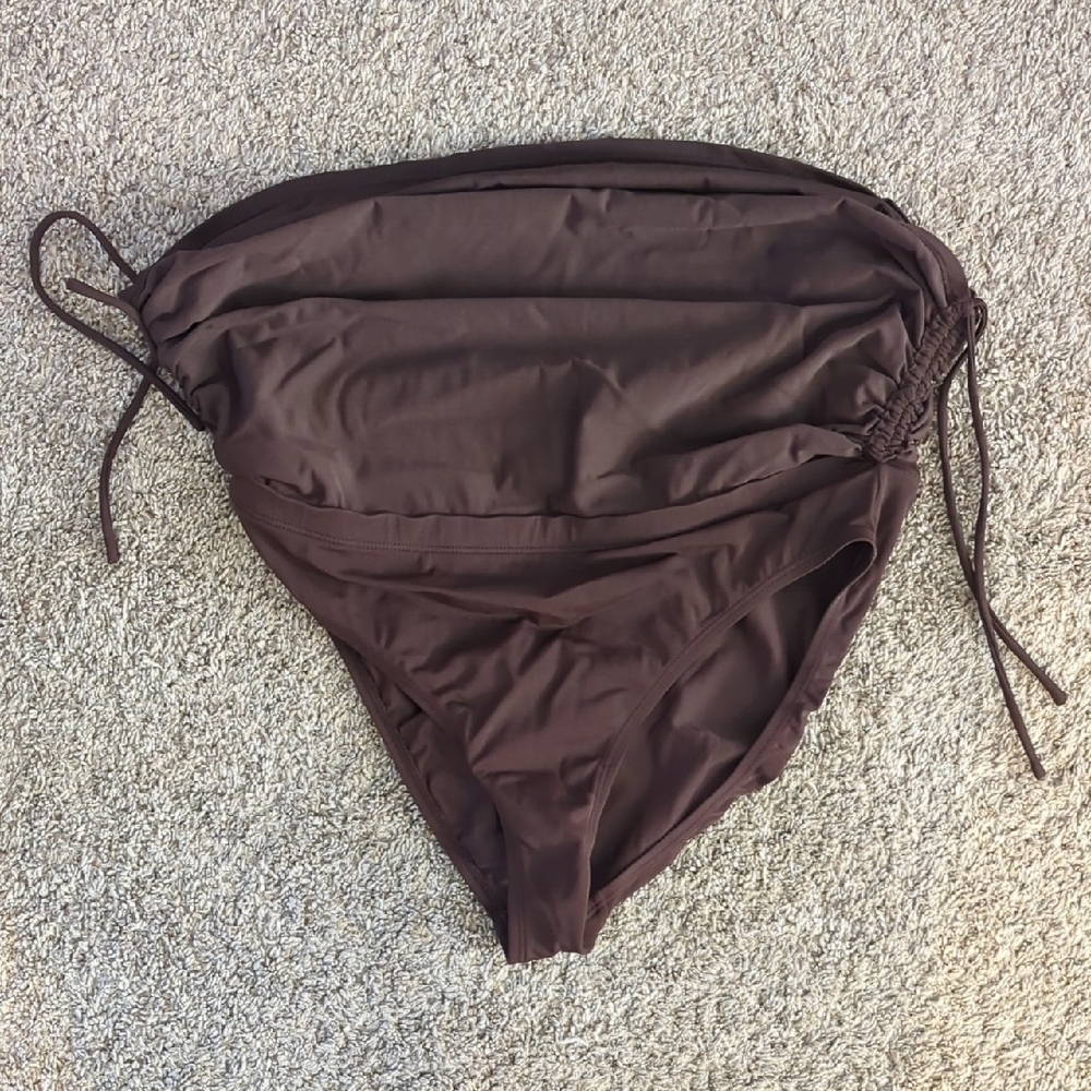 Elegant Brown Women's Swimwear